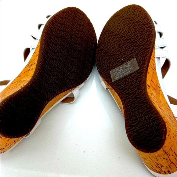 Abeo Loretta White Leather Orthotic Sandal: NWB - Picture 10 of 15